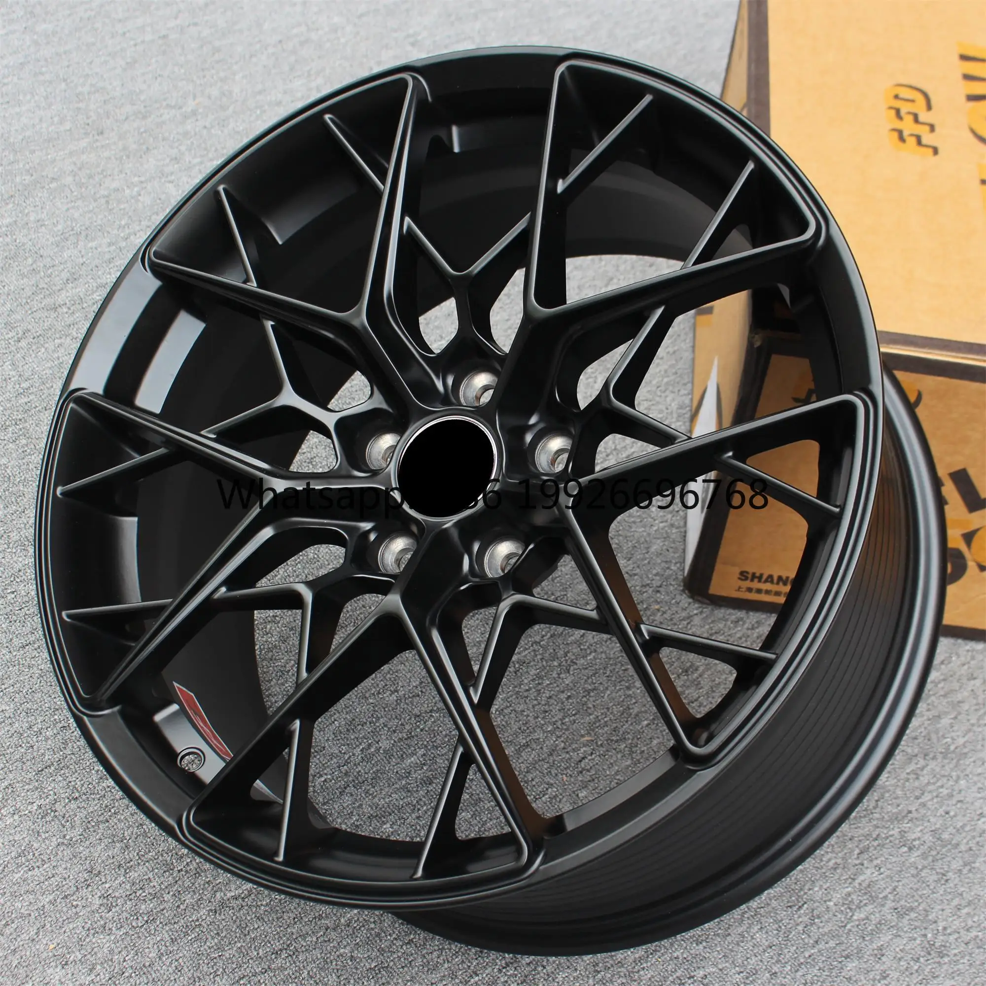 

BLD 18-22 Inch Forged Aluminum Alloy Car Wheels Hyper Black Lip Multi Spoke Design New 40mm ET 5x112-127 PCD Retrofit/Upgrade