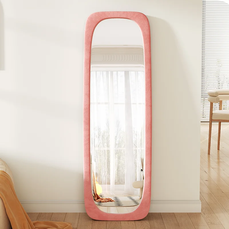 Luxe compacte spiegel Moderne minimalistische Europese eenvoudige golvende spiegel Luxe wolk Funky onregelmatige bril Espelhos Home Products