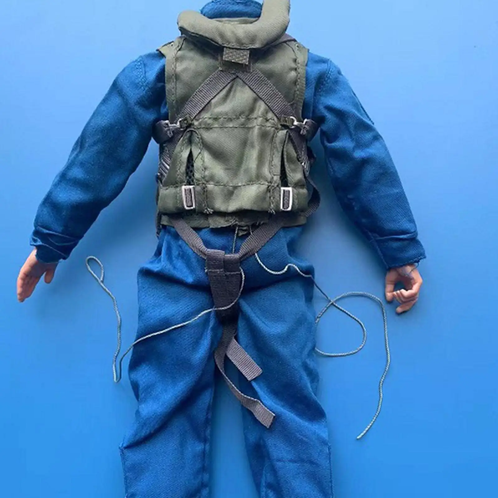 1/6 مقياس الإنحدار حزام سترة نموذج سترة تدريب لشخصيات 12 بوصة التبعي