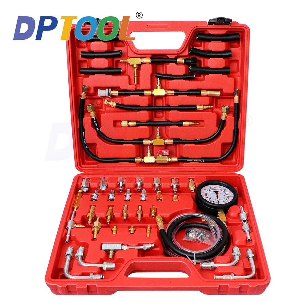 TU-443 Fuel Injection Pump Tester Injector Pressure Test Gauge Diagnostic Tools For Audi BMW Fiat Ford Mercedes Benz