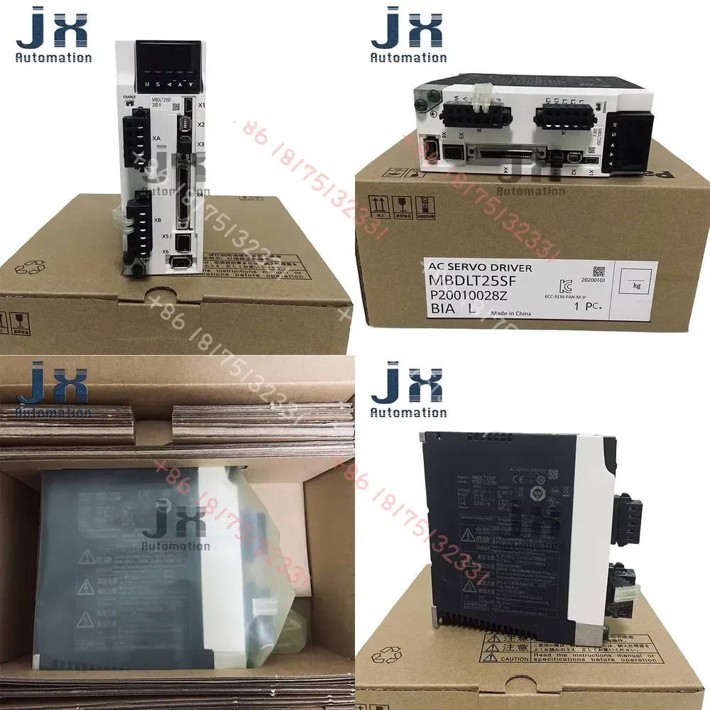 

A6 Series 400W 200V AC Servo Motor Drive Kits MSMF042L1U2M+ MBDLT25SF with 5m Power Cable