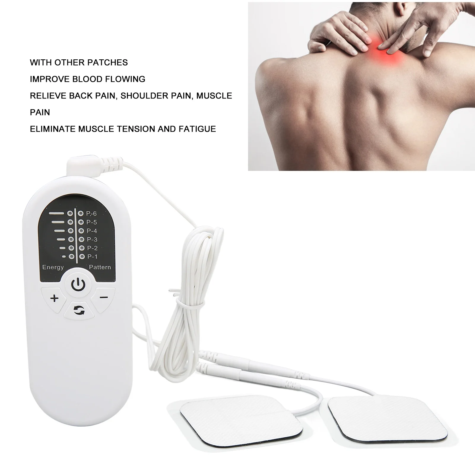 

Pelvic Floor Muscle Training Machine Low Frequency Current Vaginal Tightening Machine 8 Electrode Patches for Daily Use