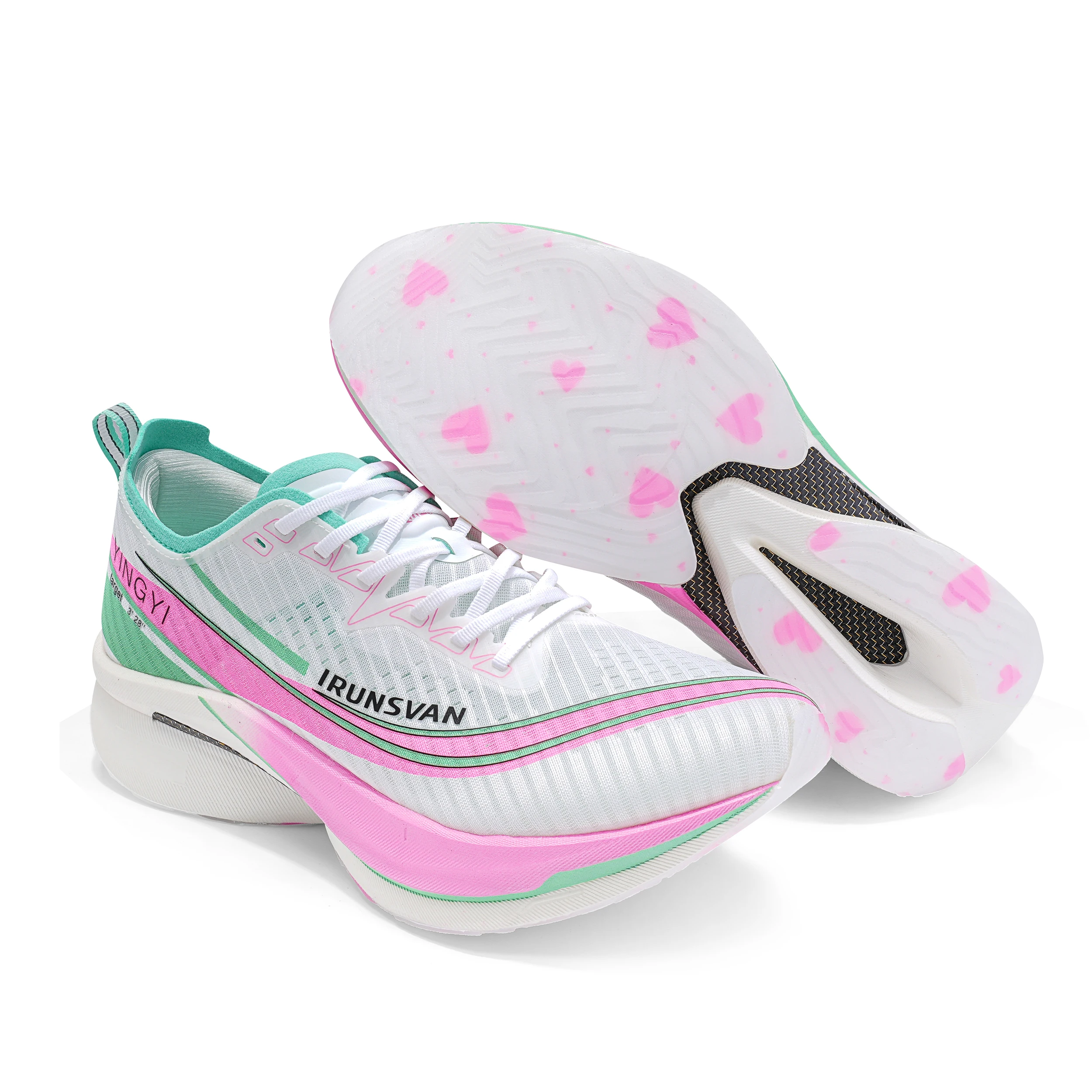 IRUNSVAN Shadow Wing 2.0PRO Nylon Carbon Board Running Shoes Marathon Sports Shoes Shock Resistant Men's Shoes