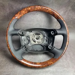 Wooden Steering Wheel For Audi A6 (C5) A2 (8Z) Avant A8 (D2) S4 2003-2005