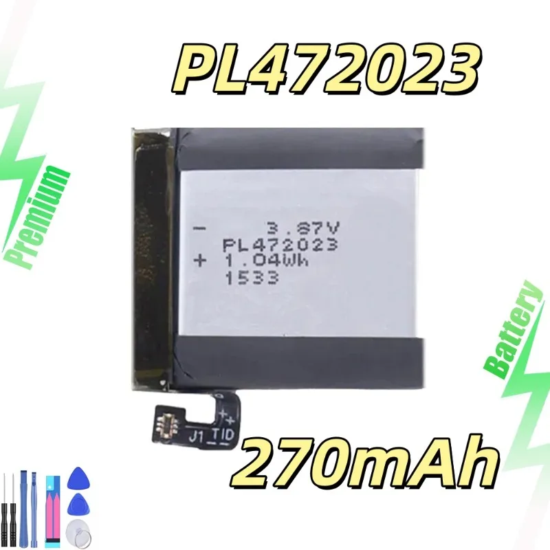 Replacement battery PL472023 270mah 3.87V battery for GTS 4 mini smartwatch