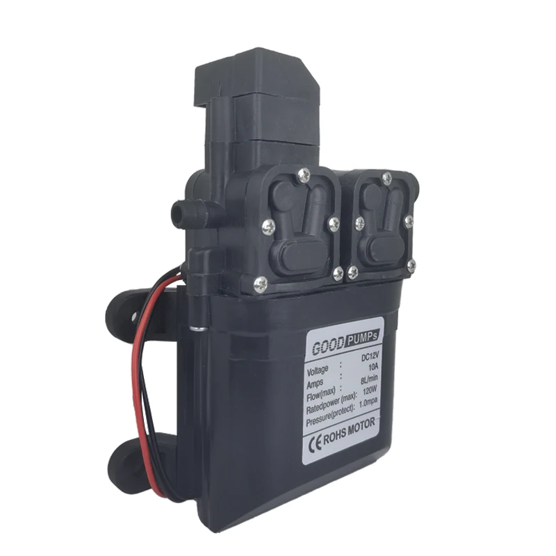 Electric Sprayer Pump 12v Self-priming High Pressure Car Wash Diaphragm Pump Booster Pump Small Drone Sprayer Accessories