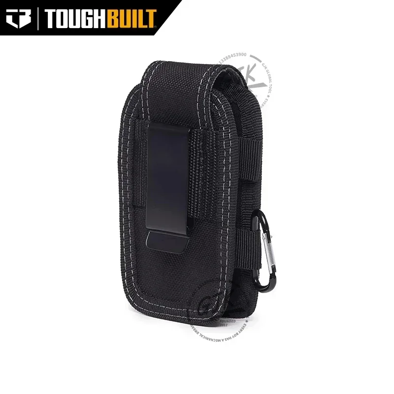 TOUGHBUILT TB-33C SMARTPHONE POUCH Thickened Abrasion Resistant 1200D High-density Wear-resistant Oxford Cloth Organizer Bag
