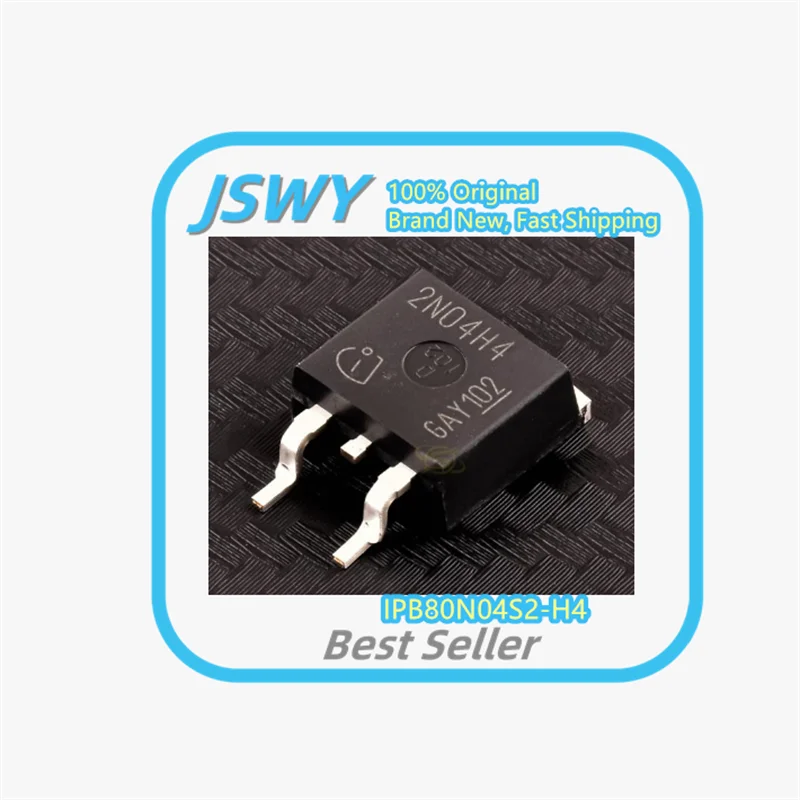 (10/50 Pieces) IPB80N04S2-H4 2N04H4 MOSFET Transistor 40V80A TO-263 Package Original Genuine Product