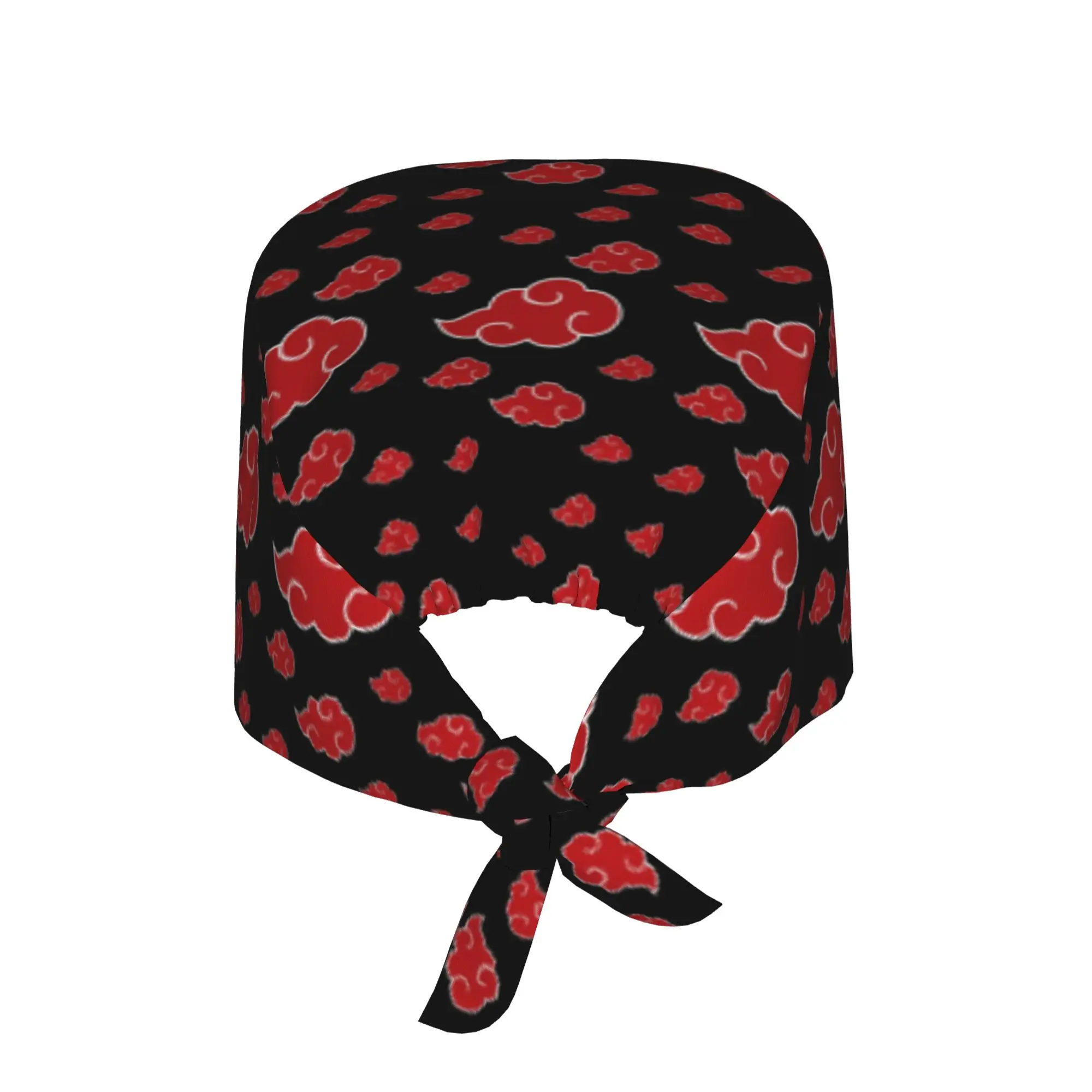 Custom Anime Narutos Breathable Nursing Work Cap Surgical Scrub Caps Nursing Hair Hats  Work Scrubs Hat for Medical Surgical