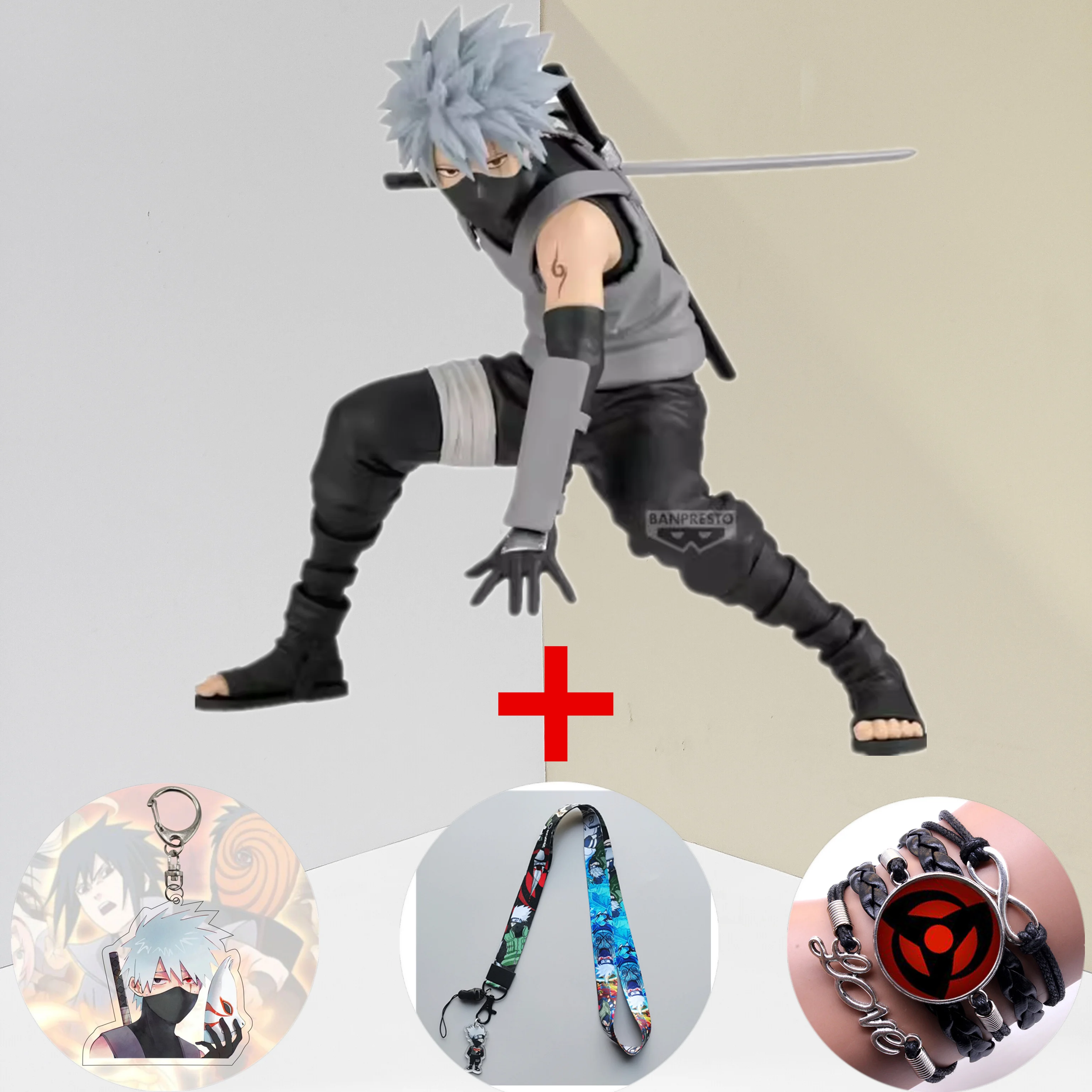 

Bandai Naruto Anime Hatake Kakashi Grandista Ⅱ PVC Action Figures Model Naruto Shippuuden Grandista ANBU Kakashi Toys Figurine