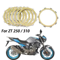 Motorcycle Clutch Plate For ZT250 ZT 250 S ZT310 ZT310X ZT310T ZT310R ZT310V Clutch Accessories Friction Plate