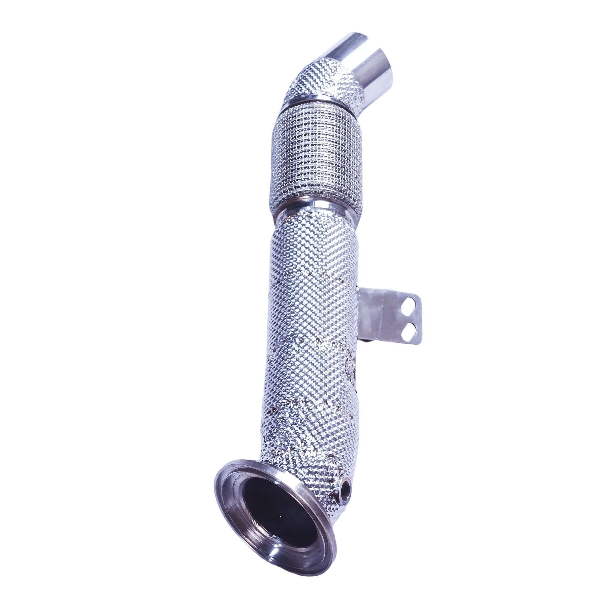 

Suitable for 2020-2024 BMW M340i M440i G20 G22 G23 B58 catless downpipe,catless downpipe is made of 304 stainless steel