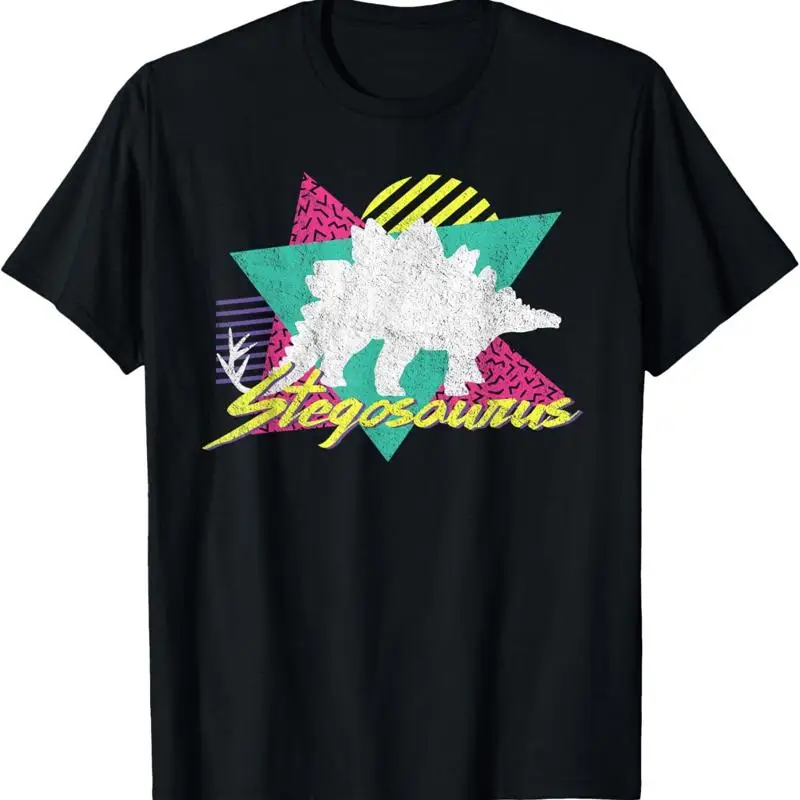 Vintage Retro 80S Or 90S Stegosaurus Dinosaur T Shirt