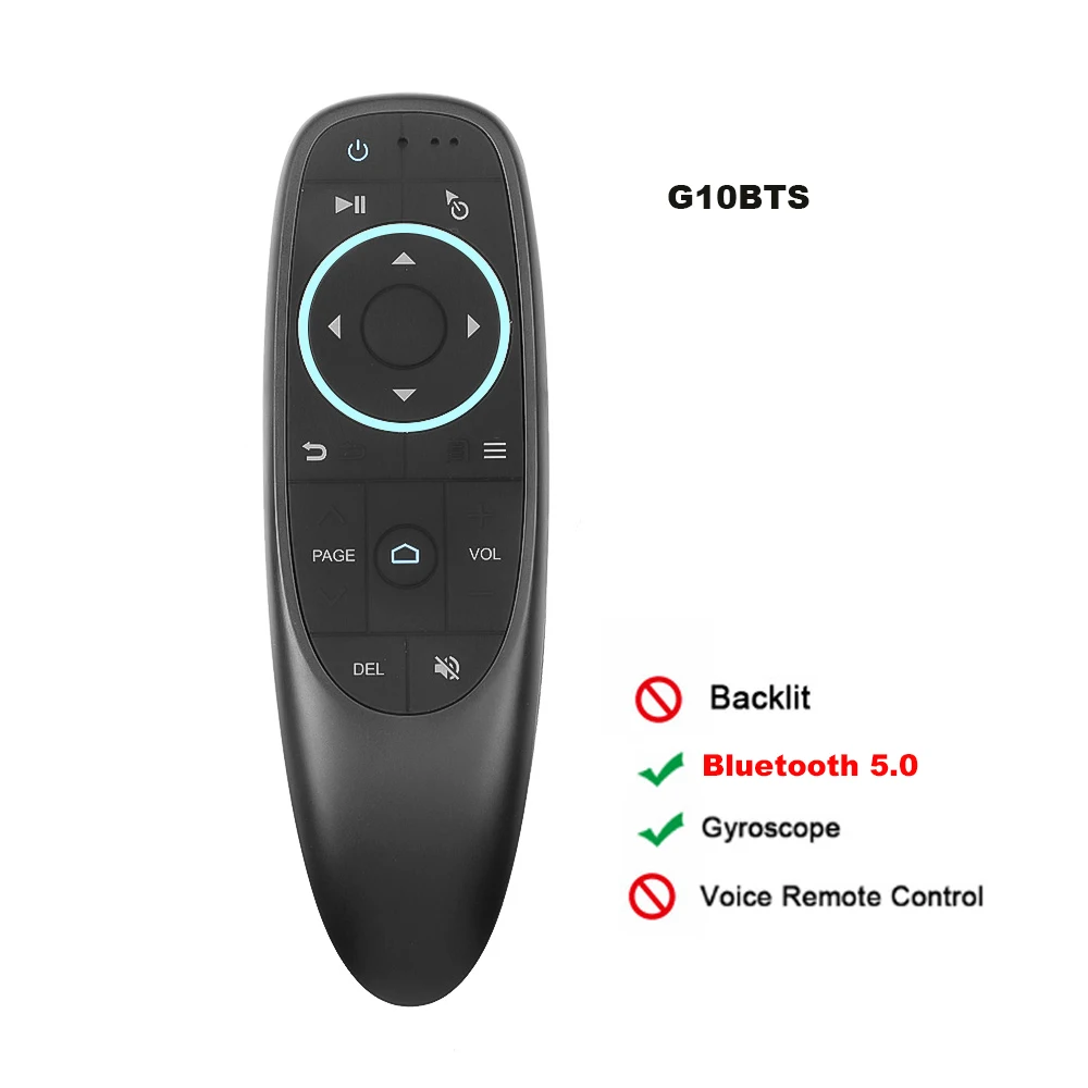 G10S PRO BT/G10 BTS Bluetooth-compatible Voice Remote Control 2.4G Air Mouse for Smart TV