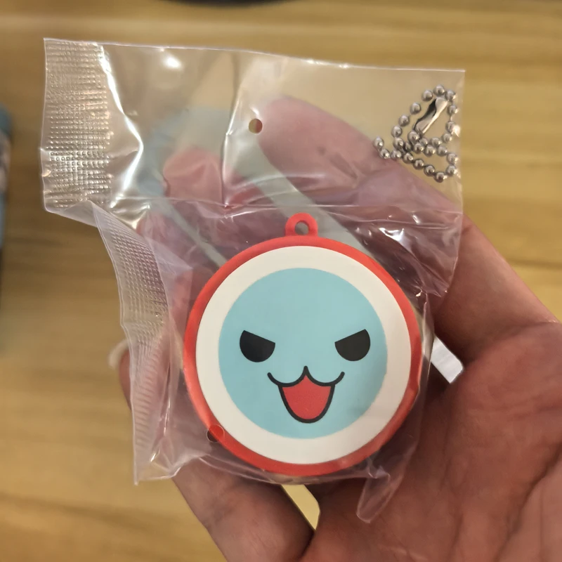 Bandai Taiko Geen Tatsujin Game Gashapon Sound Capsule Speelgoed Hanger Leuke Kawaii Anime Figuur 4 cm Model