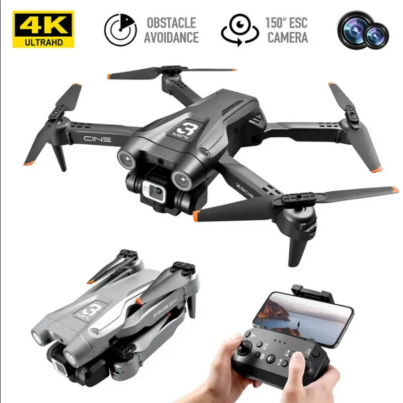 Z908Pro Intelligent Obstacle Avoidance Drone 4k Camera Profesional Drones With Camera HD 4K Remote Control Helicopter Dron Toys