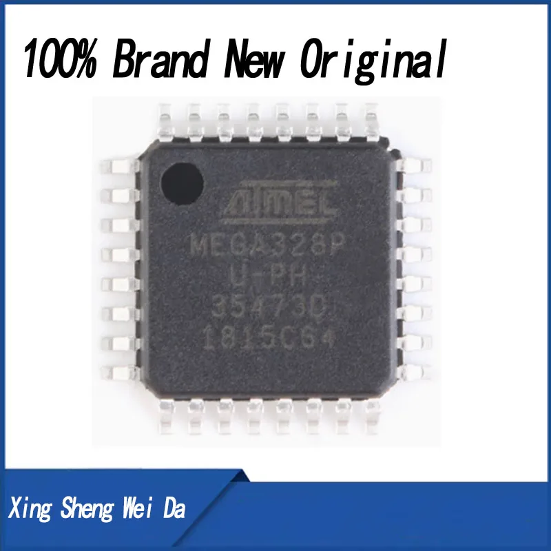 

2PCS New and Original MEGA328P U-TH ATMEGA328P-AU ATMEGA 328P-AU TQFP-32 32TQFP Controller IC