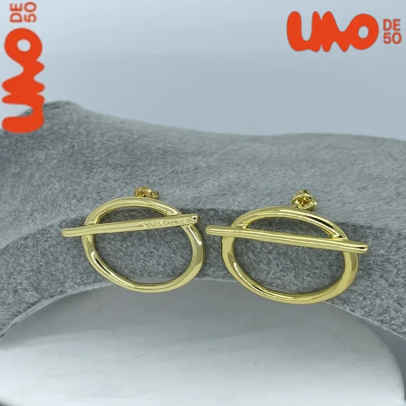 

2025 Selling UNO De 50 Earrings, High-quality Silver-plated S925 Jewelry, Party Daily Collocation Leading Fashion Romantic Gift