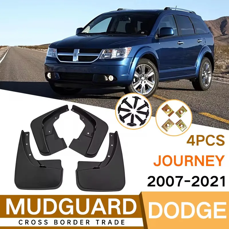 

Mud Flaps For dodge Journey without logo 2007-2021 MudFlaps Front Rear Fender Car Accessories