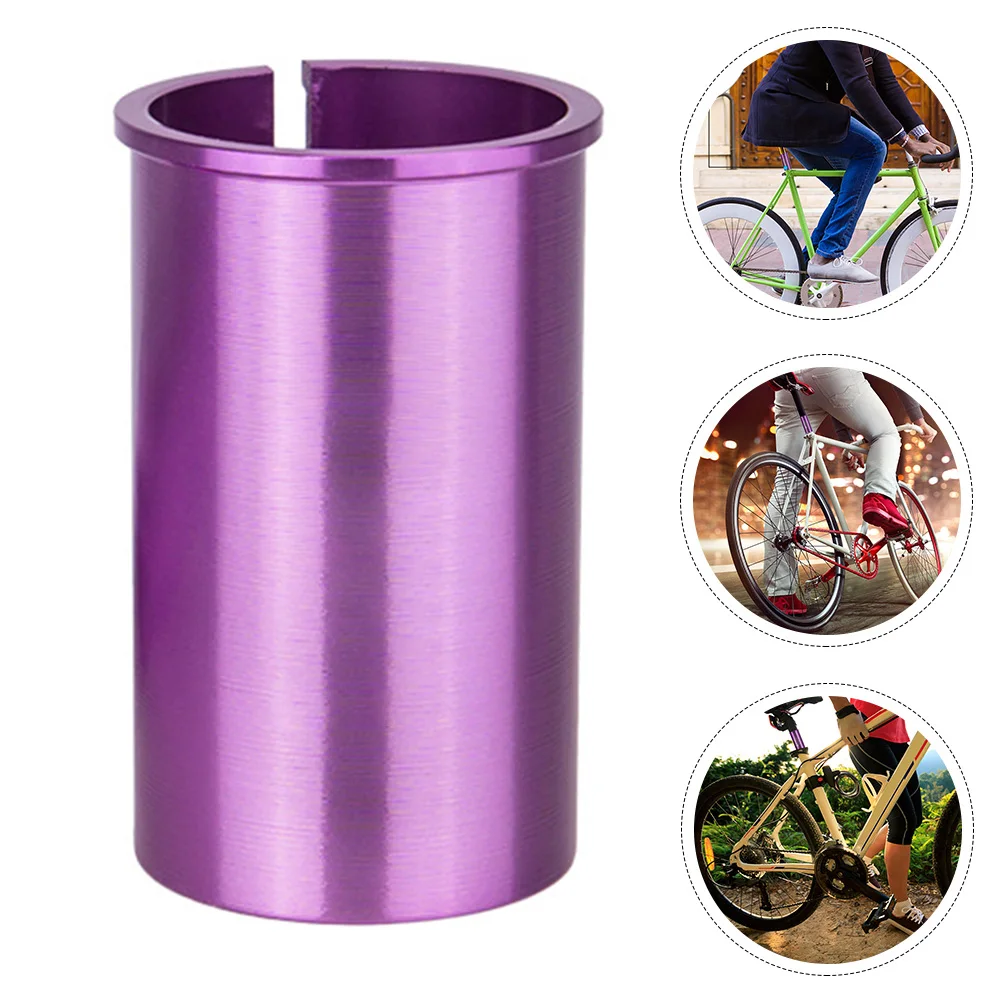 

Aluminium Alloy Seatpost Adapter 25.4mm to 28.6mm Bike Seat Tube Reducer Shim Oversized Compatibility Easy Install Bicycle