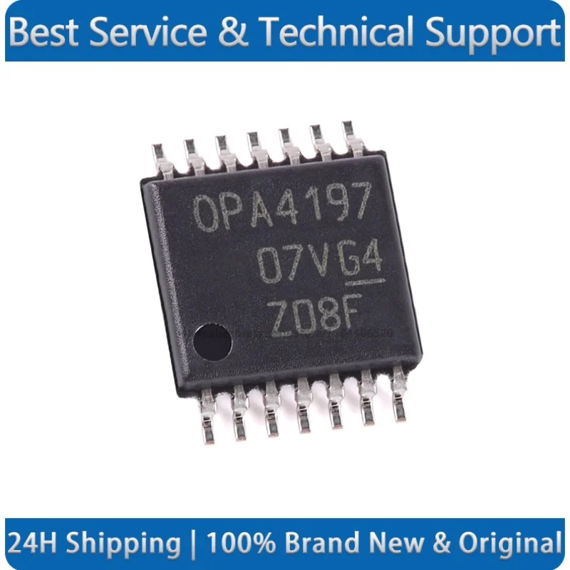 OPA4197IPWR OPA4197 TSSOP-14 Four-channel precision operational amplifier chip New Original