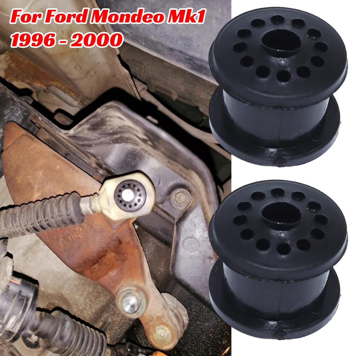 

2/5 шт. тросовая втулка рычага переключения передач для Ford Mondeo Mk1, резиновое уплотнение рычага переключения передач, резиновая втулка 1996 1997 1998-2000 гг.