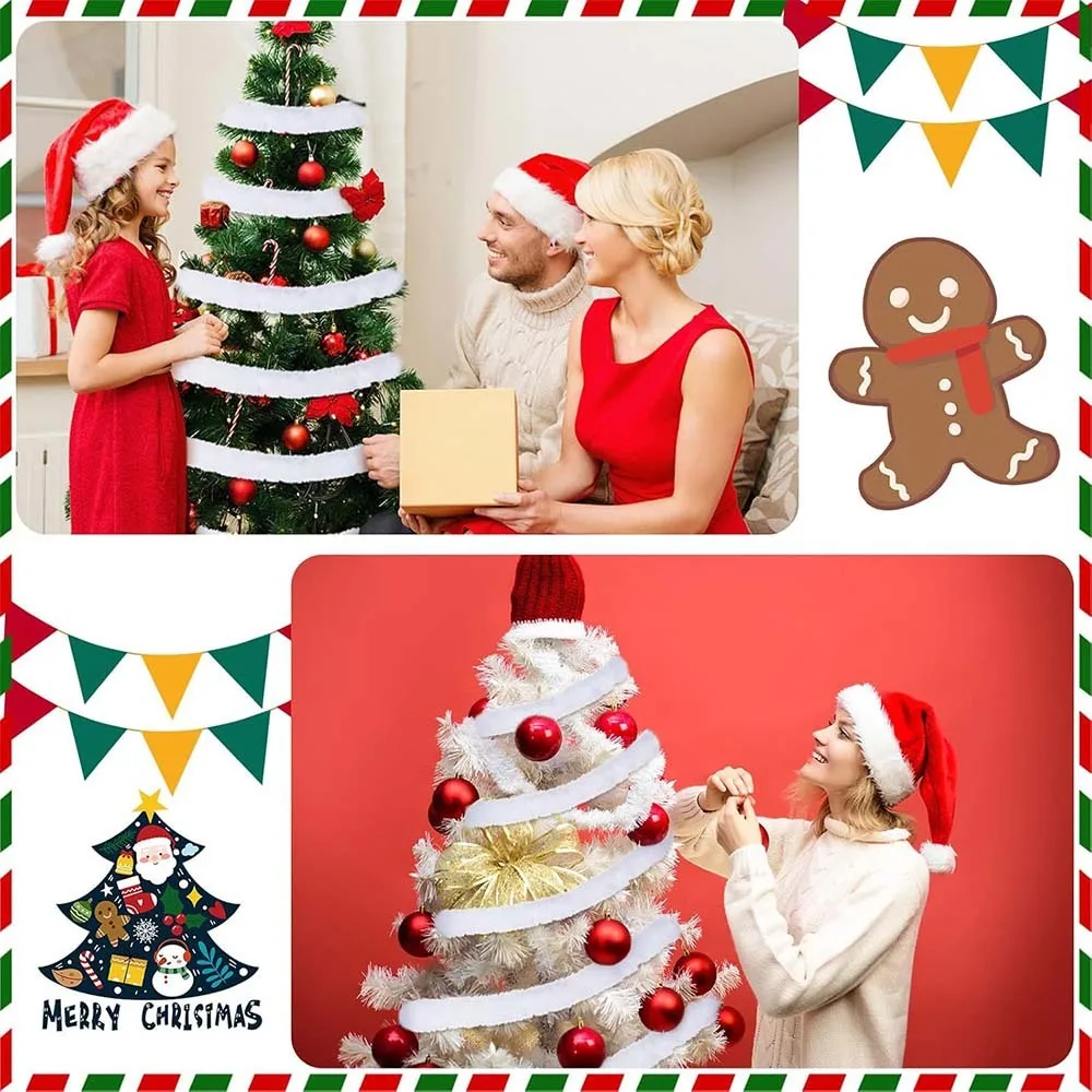 

2 шт. 5X150 см, мягкая лента из искусственного кроличьего меха, пушистые ленты, сделай сам, обрезка краев одежды, рождественская шапка, аксессуары для шитья и рукоделия