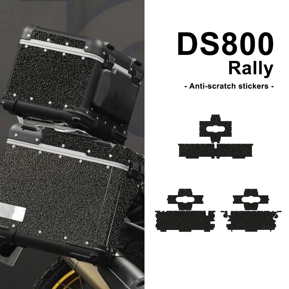 

For Voge DS 800 Rally DS800 800DS 2025 2026 Motorcycles Luggage Cases stickers Anti-scratch Frosted For Original Suitcase