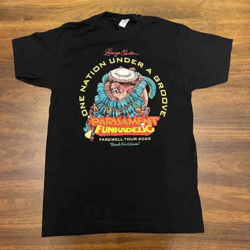 

George Clinton Parliament Funkadelic Farewell Tour 2022 T Shirt BO1392