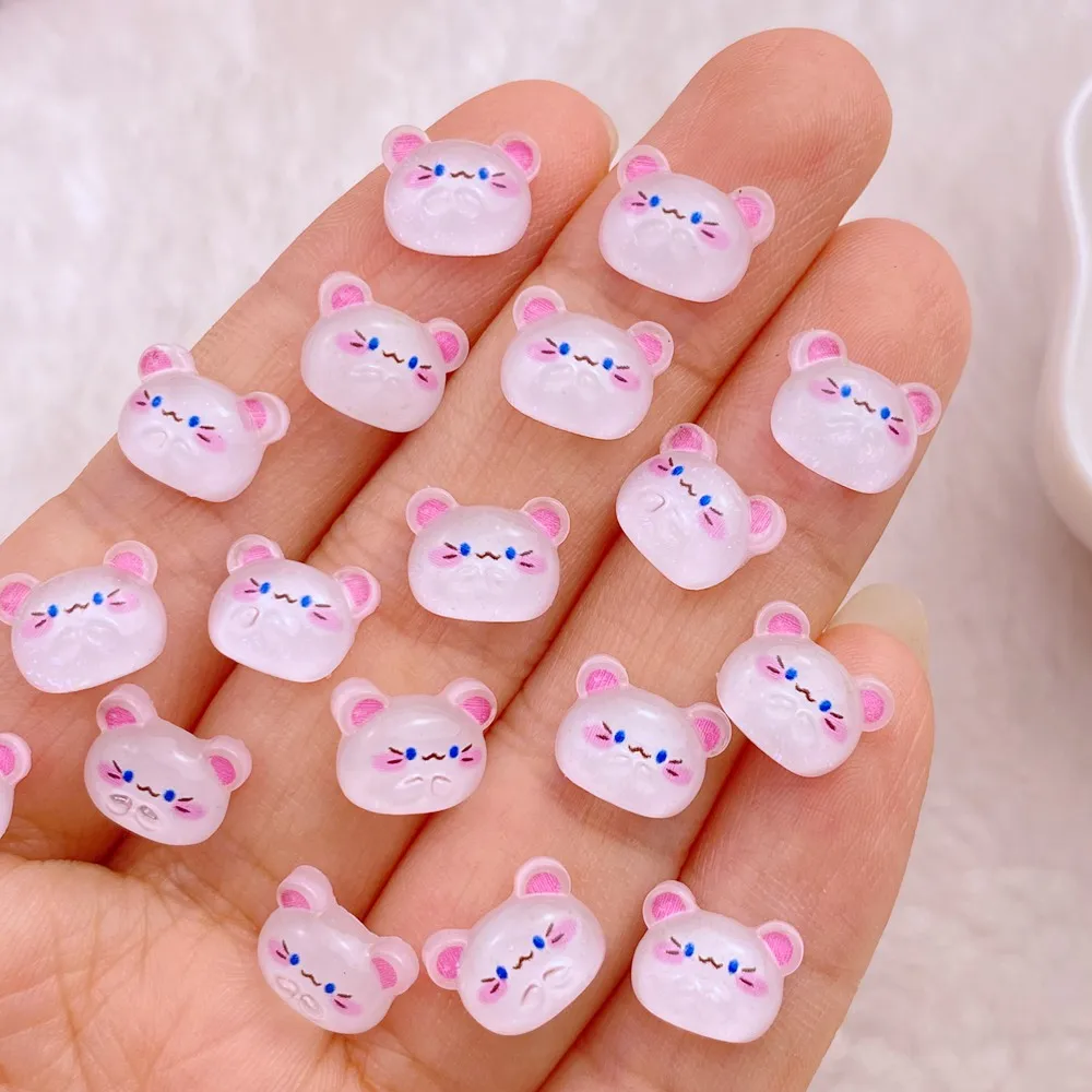 50 cute cartoon cat nails, water diamonds, gemstones, sparkling nails, art jewelry, nail enhancement, and decorative accessories