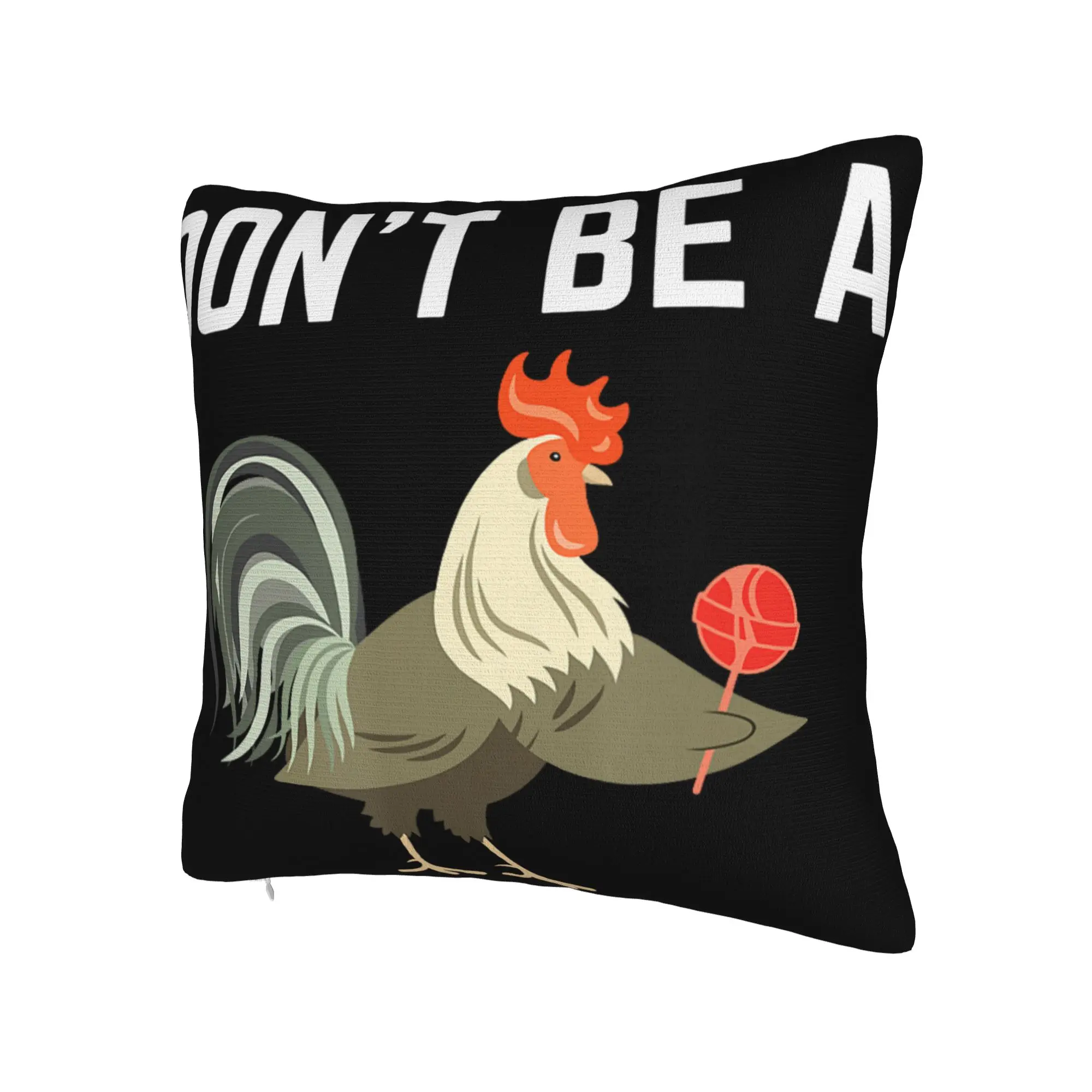 Don't Be A Sucker Funny Chicken Meme Pillow Covers Printing Cushion Cover Decoration  Throw Pillow Case Cover Home Multi-Size
