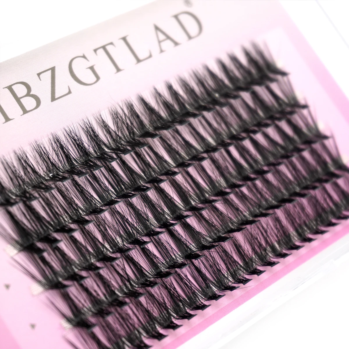 NEW 5 rows C/L Curl Super Cluster Eyelash Extension Natural Mink Eyelash Individual Segmented Lashes Makeup Tools Cilias Volume