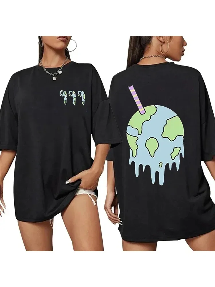 Juice Wrld 999 Funny Print Tshirt Men Women Hip Hop Retro Tee Oversized Loose Short Sleeve Harajuku Streetwear Cotton Tops