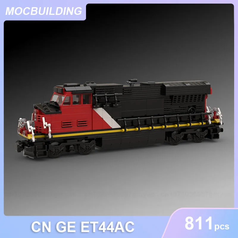 TGV Duplex Carmillon High-Speed Train MOC Building Blocks DIY Assemble Bricks Transportation Educational Xmas Toys Gifts 5827PCS