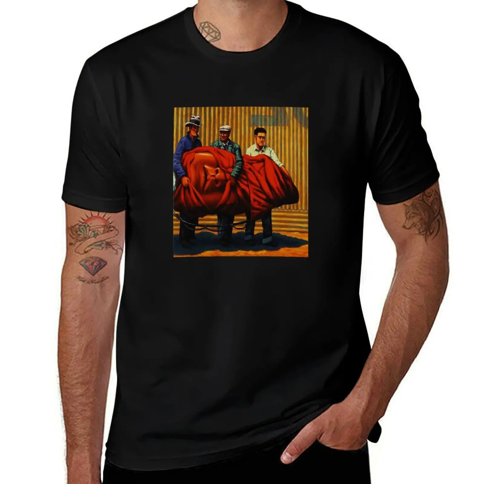 Amputechture The Mars Volta T-Shirt Large Size Casual Short Sleeve Top T-Shirt