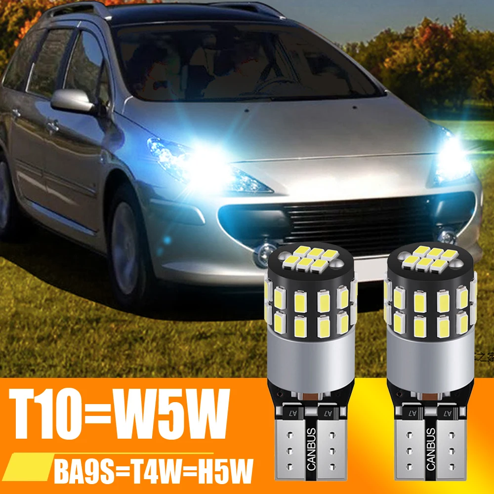 2x Auto Auto T10 W5W WY5W 168 Led T4W Keil 3014 Chip Led Innen Lampe Birne BA9S H6W T2W T3W h5W Parkplatz DRL Lizenz Platte Licht