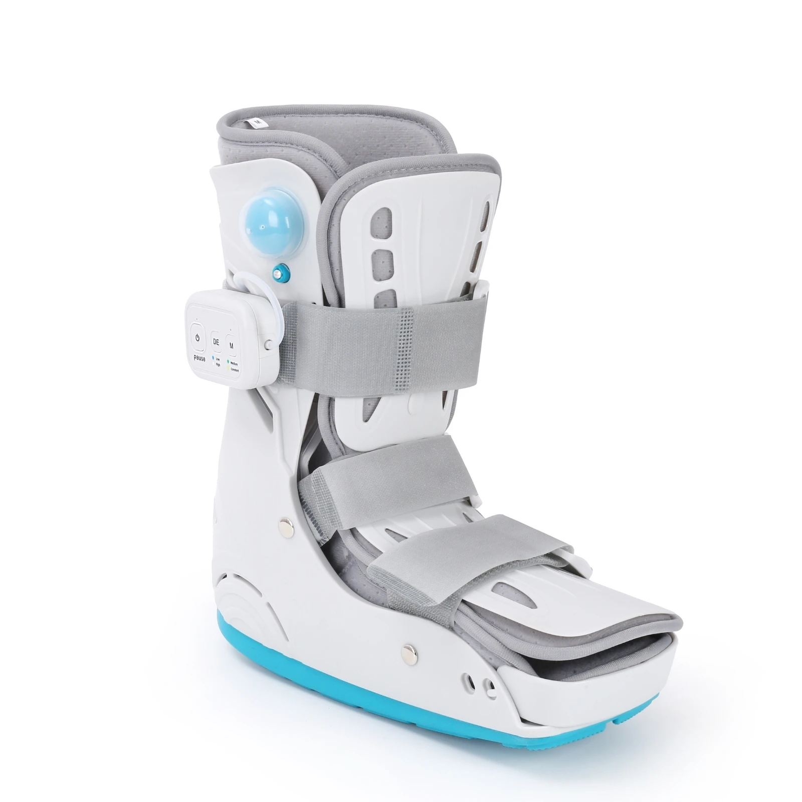 Walker Fracture Boot with Electric Air Pump, Inflatable Air Cam Walking Boot for Ankle Sprain, Achilles Tendonitis, Broken Foot