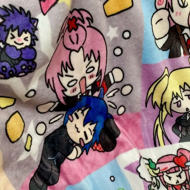 Shugo Chara Anime Pattern Blanket, Cute Hinamori, Amu, Girl, Tsukiyomi, Ikuto, Glutnel, Peripheral Gift