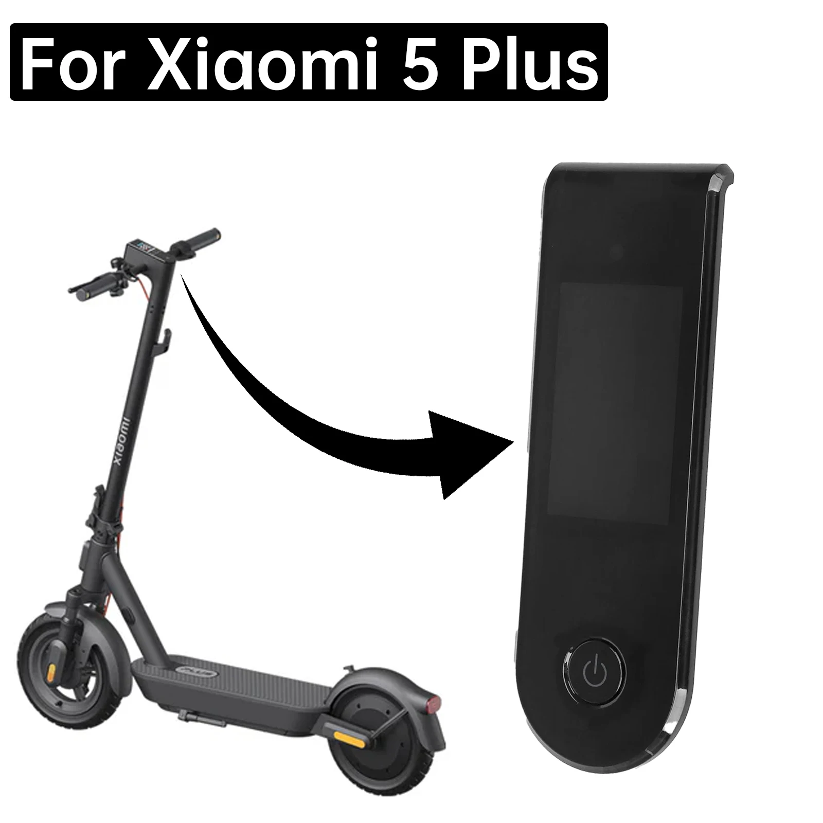 

Instrument Panel Cover for Xiaomi 5 Plus Electric Scooter Switch Panel Instrument Switch Button Control Surface Display Cover