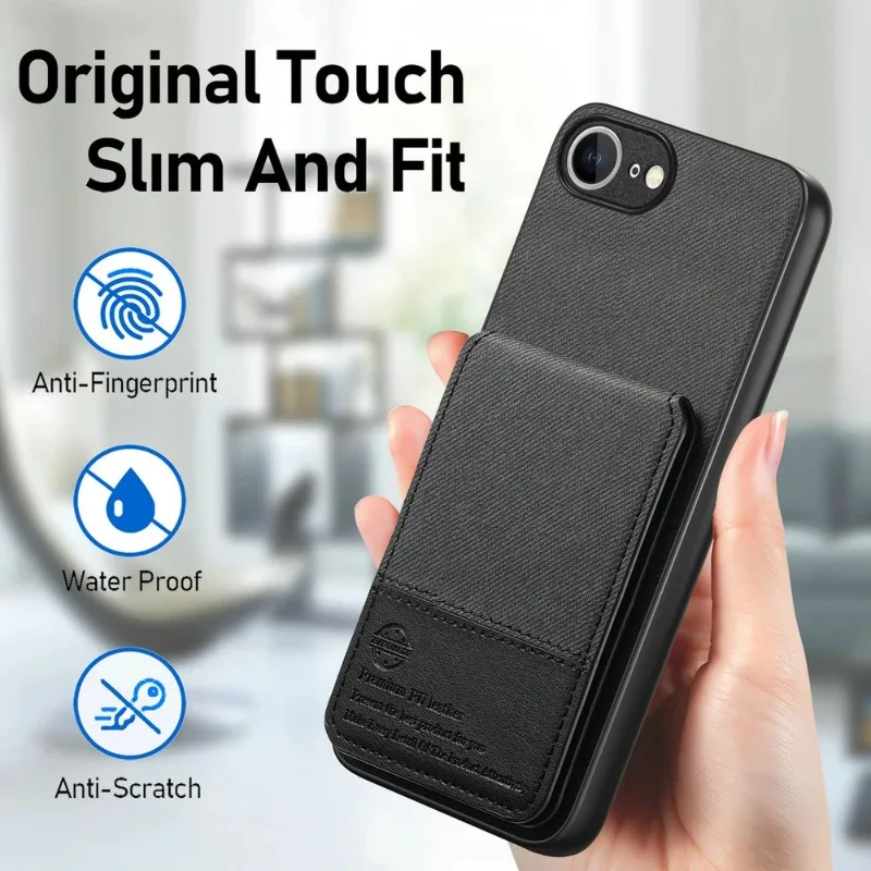 Case For iPhone 16e 360 Protective Leather Card Slot Holder Shockproof Cover For iPhone 16 15 14 Plus 13 12 11 Pro Max Shell