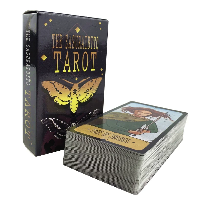 Das Sasuraibito Tarot Cards Deck Englische Brettspiele für Party Table Oracle Entertainment Version