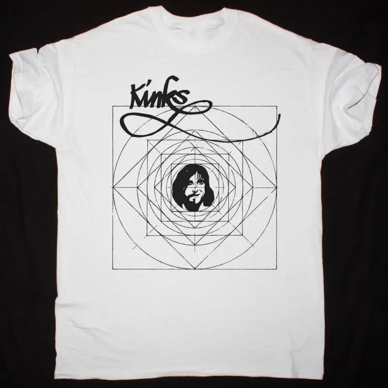 

The Kinks Band Cotton Basic White All Size T Shirt