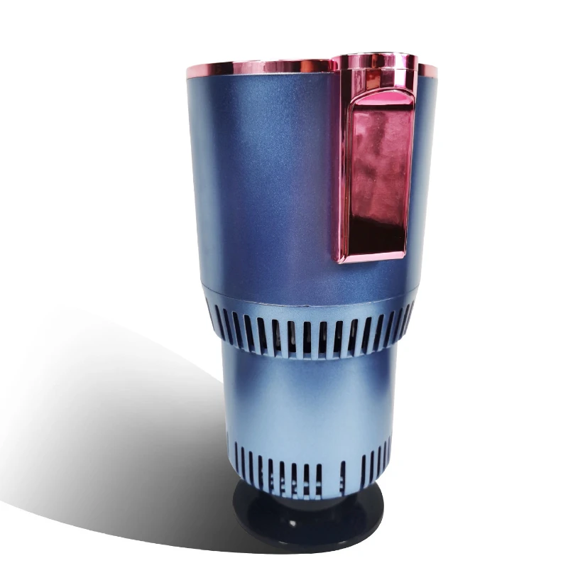 Taza De calefacción caliente y fría para automóvil, 12V, enfriamiento rápido y calentamiento, doble uso, inteligente, Calentador De Taza De leche caliente para automóvil