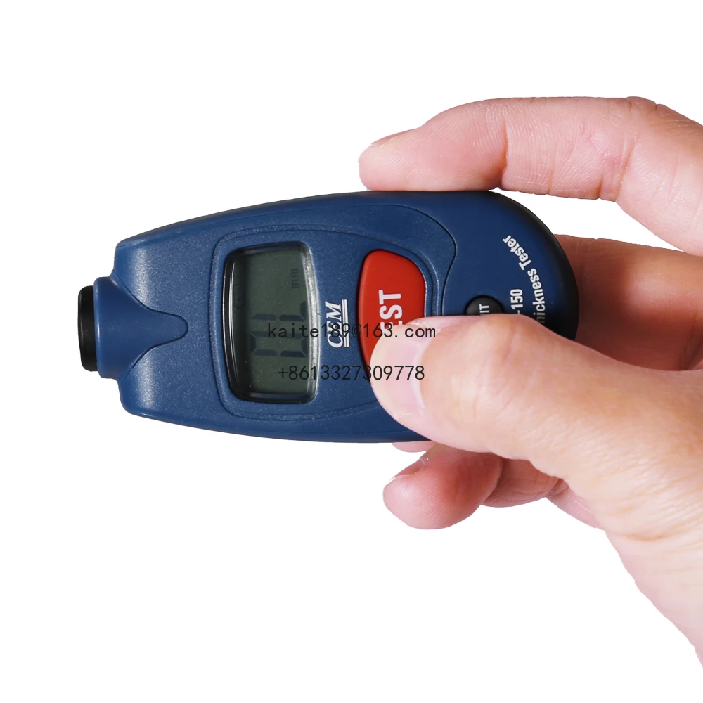 

CEM DT-150 Digital Paint Coating Thickness Tester Meter Metal Thickness Measurement