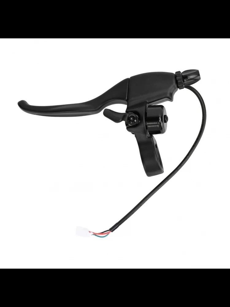 Roller-Bremshebel Links Universal 3PIN Aluminiumlegierung Ergonomischer Elektroroller-Bremsgriff Mit Klingel