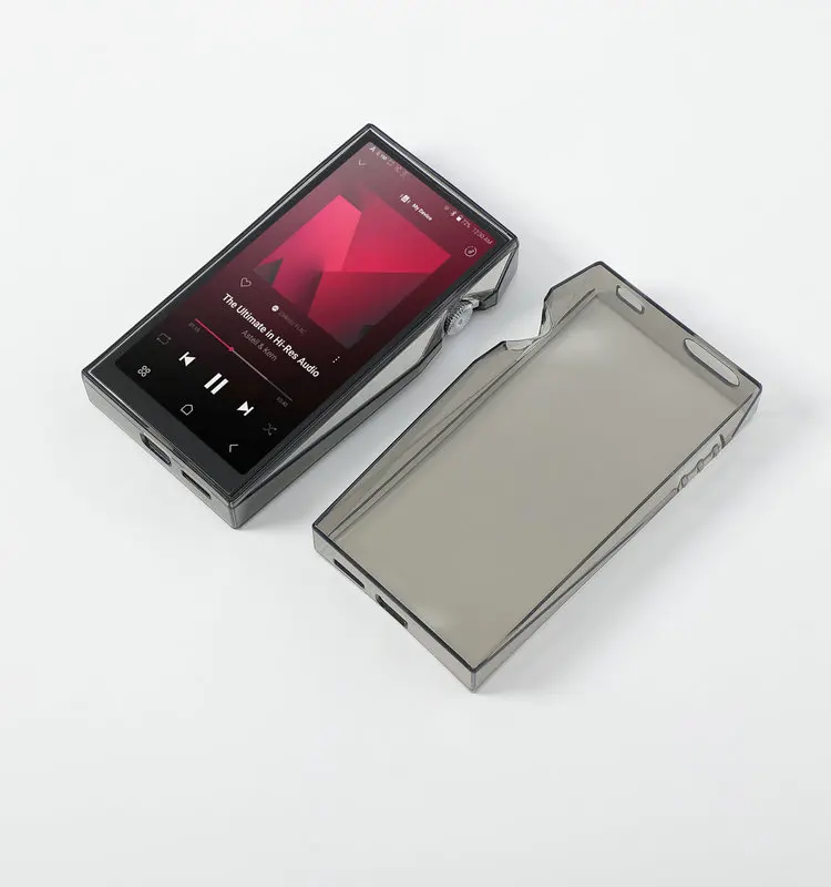 Soft Cover Crystal TPU Clear Case for Astell&Kern SP4000 With Screen Tempered Glass