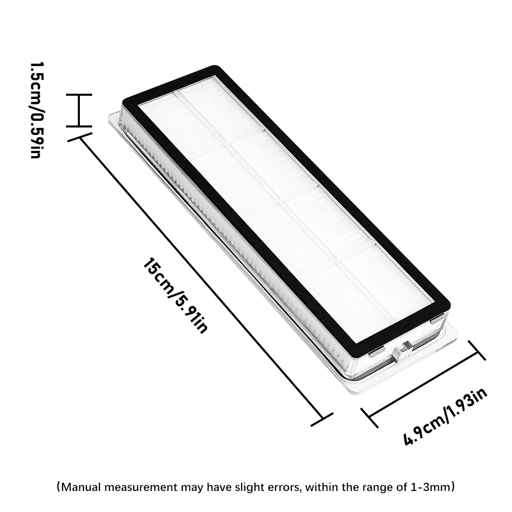 Für Xiaomi X10+/X20+X10 Plus/X20 Plus Haupt- und Seitenbürste, Hepa-Filter, Wischmopptücher, Staubbeutel, Ersatzteile für Roboter-Staubsauger – Detail 22