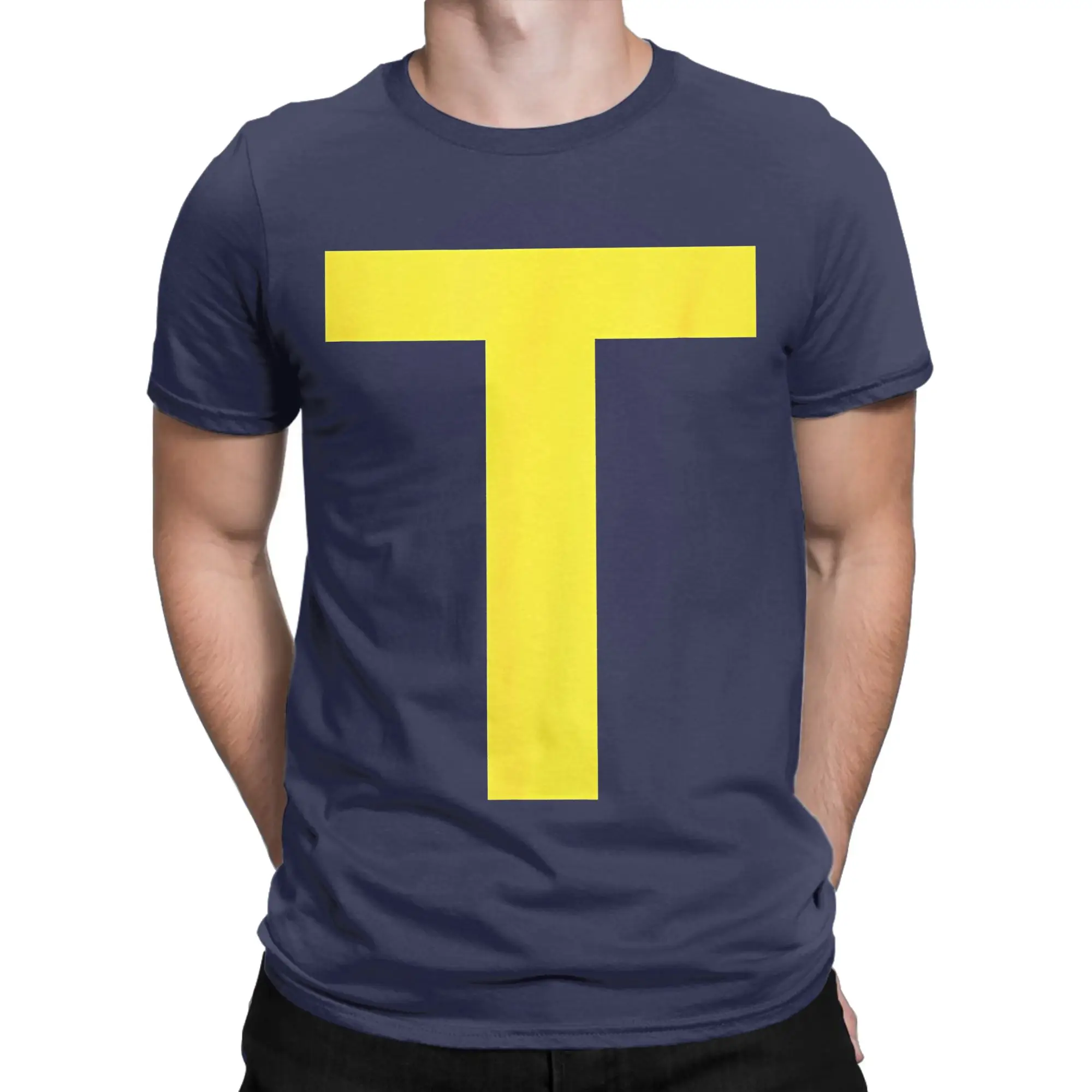 A-Alvin and the C-Chipmunks The Squeakquel T Tshirt Men Cotton Clothes Leisure  Round Neck Short Sleeve