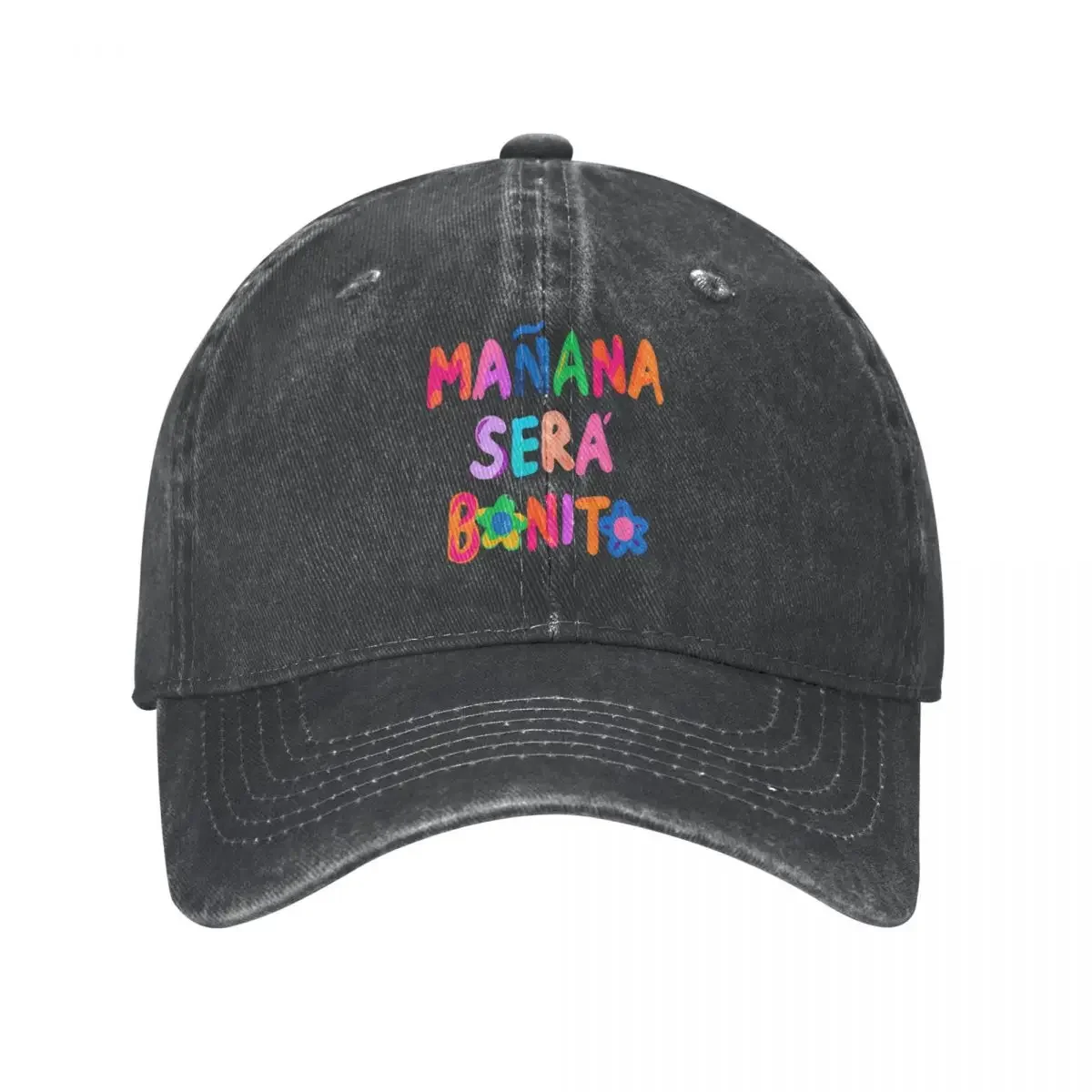 Manana Sera Bonito Dungaree Baseball Cap Music Album Kpop Trucker Hat Wholesale Men Stylish Design Snapback Cap