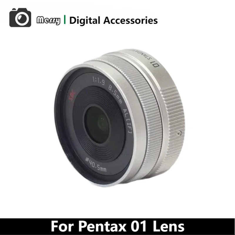 

95% New Genuine 01 Standard prime 8.5mm F1.9 lens For Pentax Q Q7 Q10 Q-S1 camera